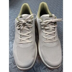 Rockport TruTECH Mens Tan Olive Knit Walking Sneakers Size 13M Low Top Shoes